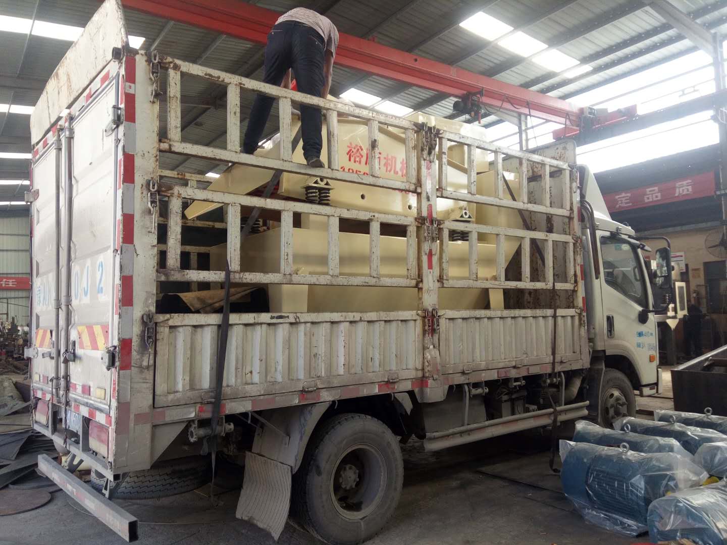 發(fā)往湖北赤壁的350細(xì)沙回收機